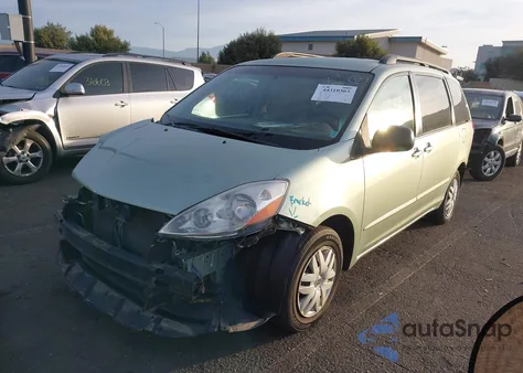 2007 Toyota Sienna Le z USA, uszkodzony, nr VIN 5TDZK23C07S006164